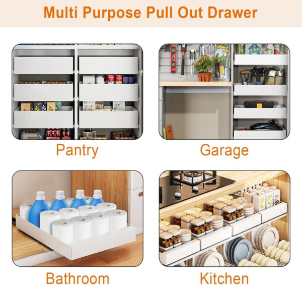 Sonaki Rack – Smart Pull-Out Cabinet Organizer - Image 2